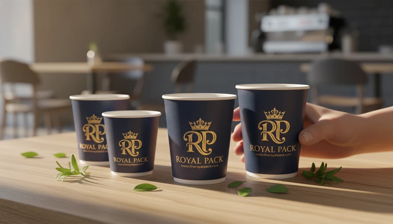 Premium double-wall paper cups illustrating quality and sustainable solutions