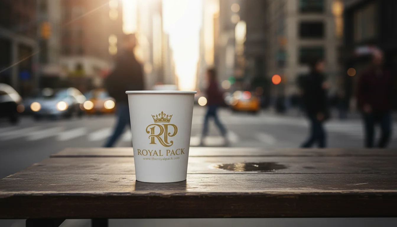 Single-wall paper cup