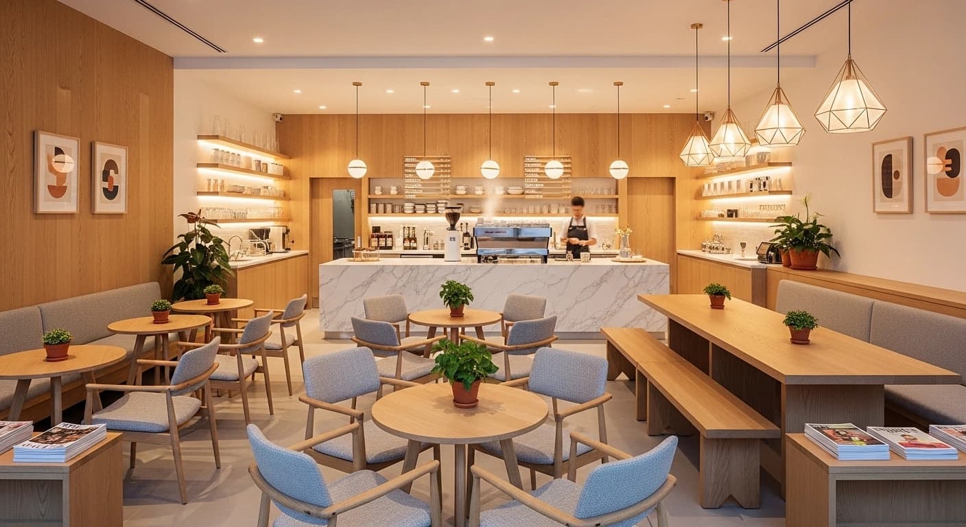 Professional branded cups for cafes and coffee shops